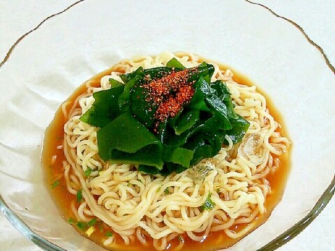 夏に食べたい☆冷たい味噌ラーメン